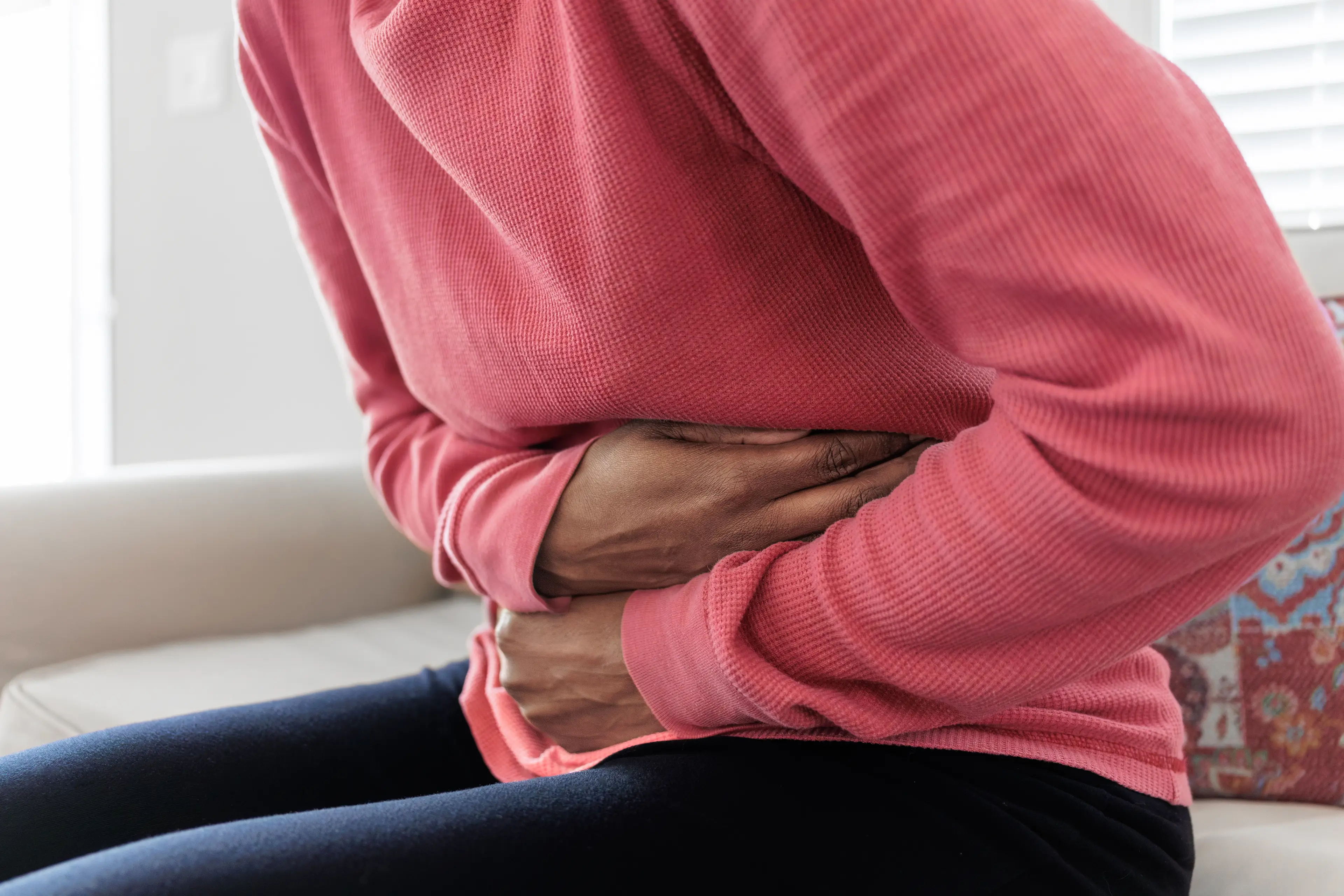 The symptoms can include abdominal pain. (Getty Stock Image)