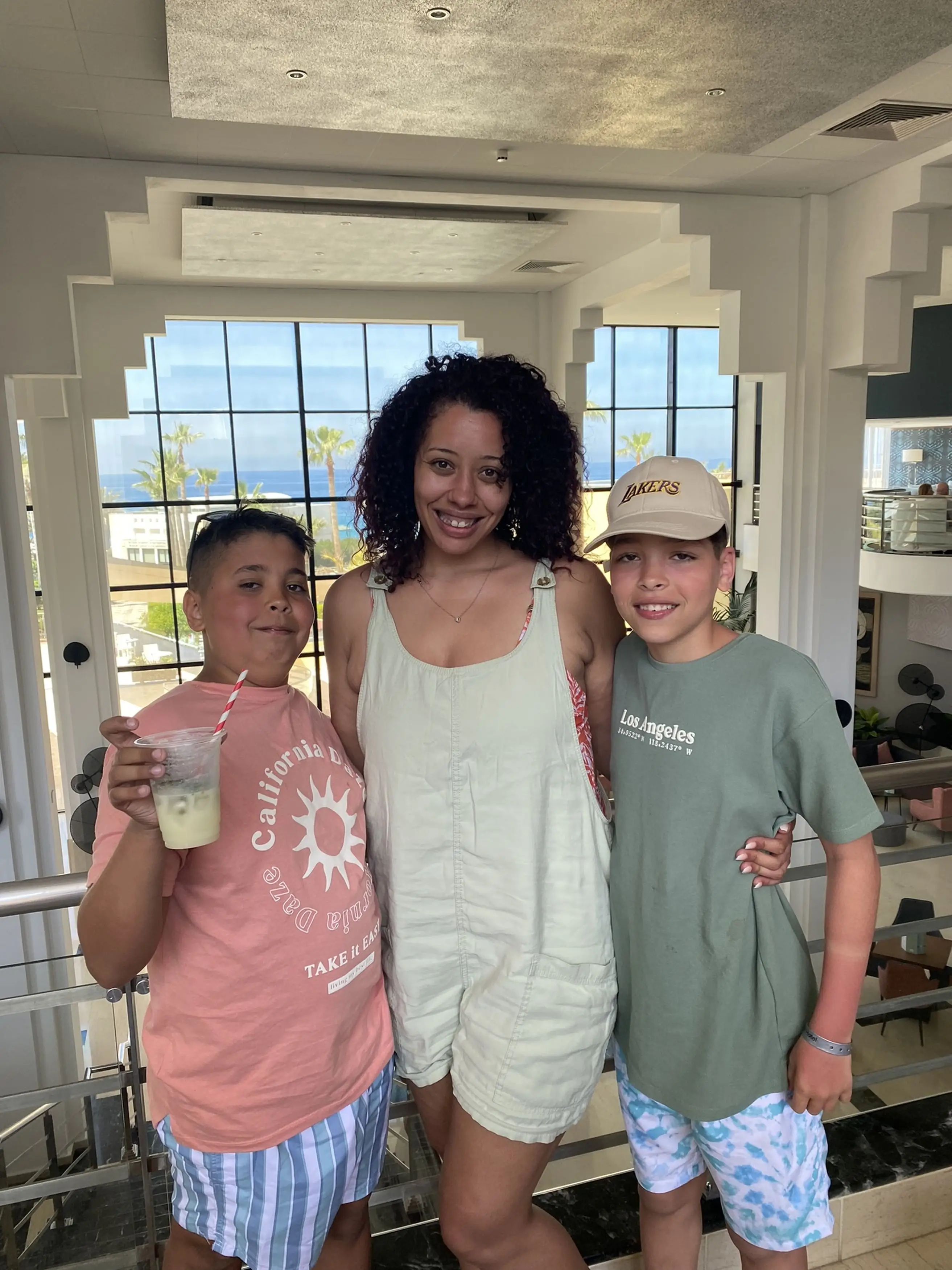 Kristian had to spend the night in his mum’s room following the spooky incident.