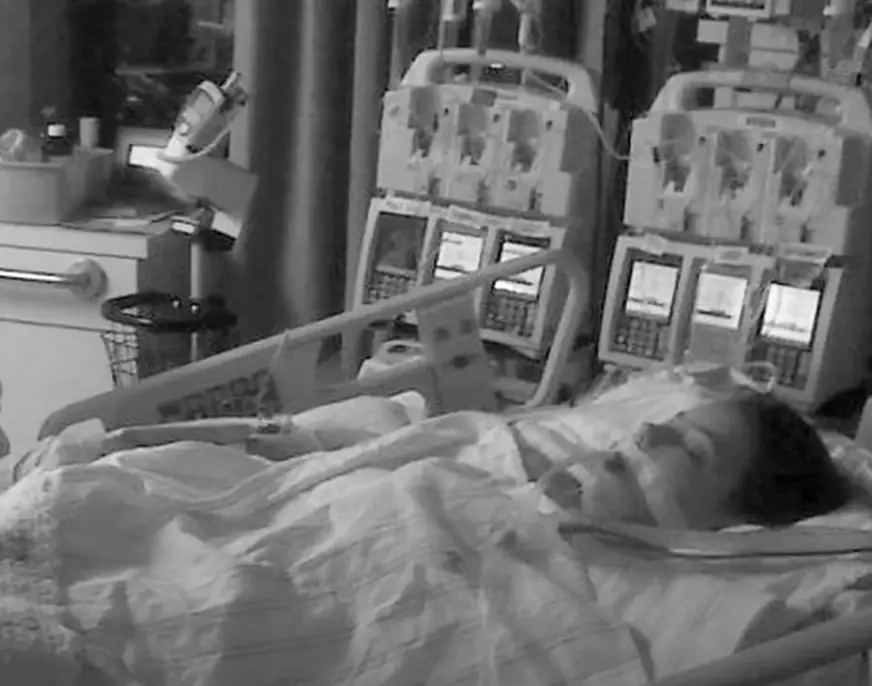 Claire explained she was put into a coma to save her life (YouTube/The Clairity Project)