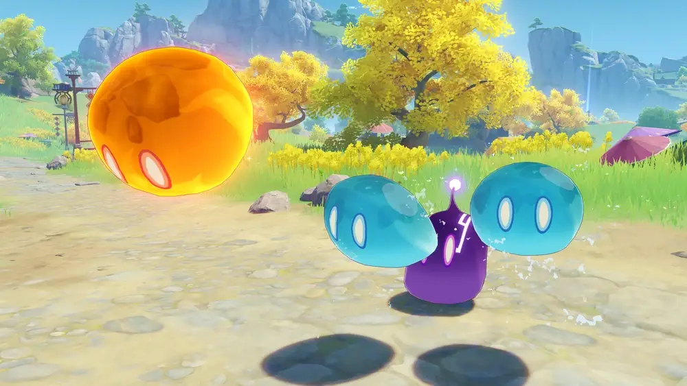 Slimes in Genshin Impact (HoYoverse)