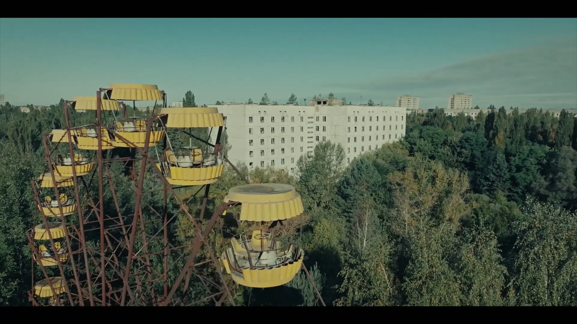 While Sergei is not against visiting the exclusion zone, the assistant professor has concerns about the area being a 'dark tourism' hotspot (Windfall Films)