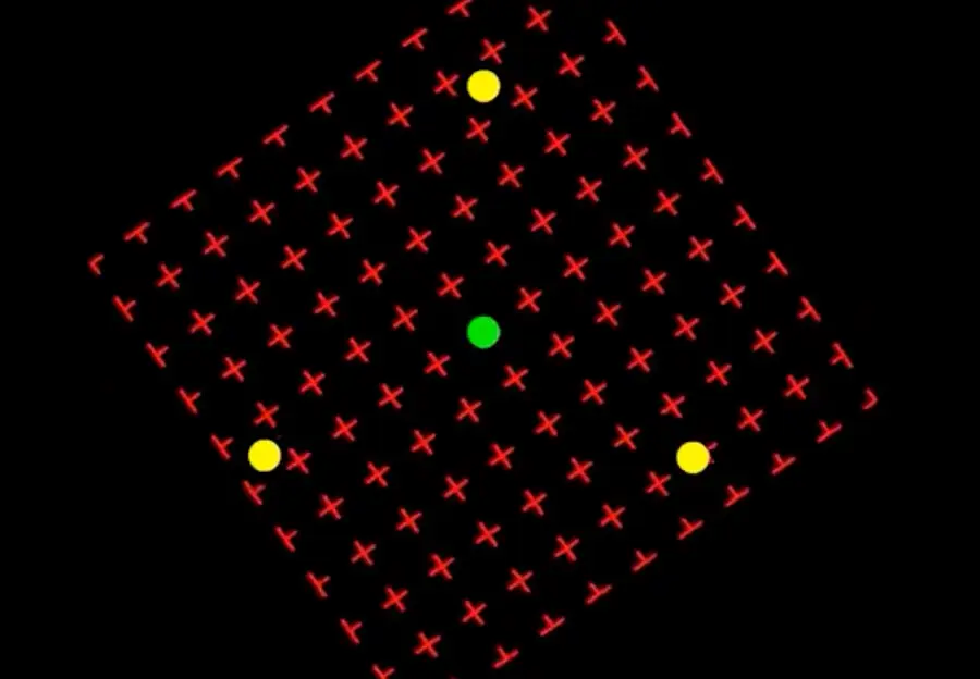 The test only works when the image is moving.