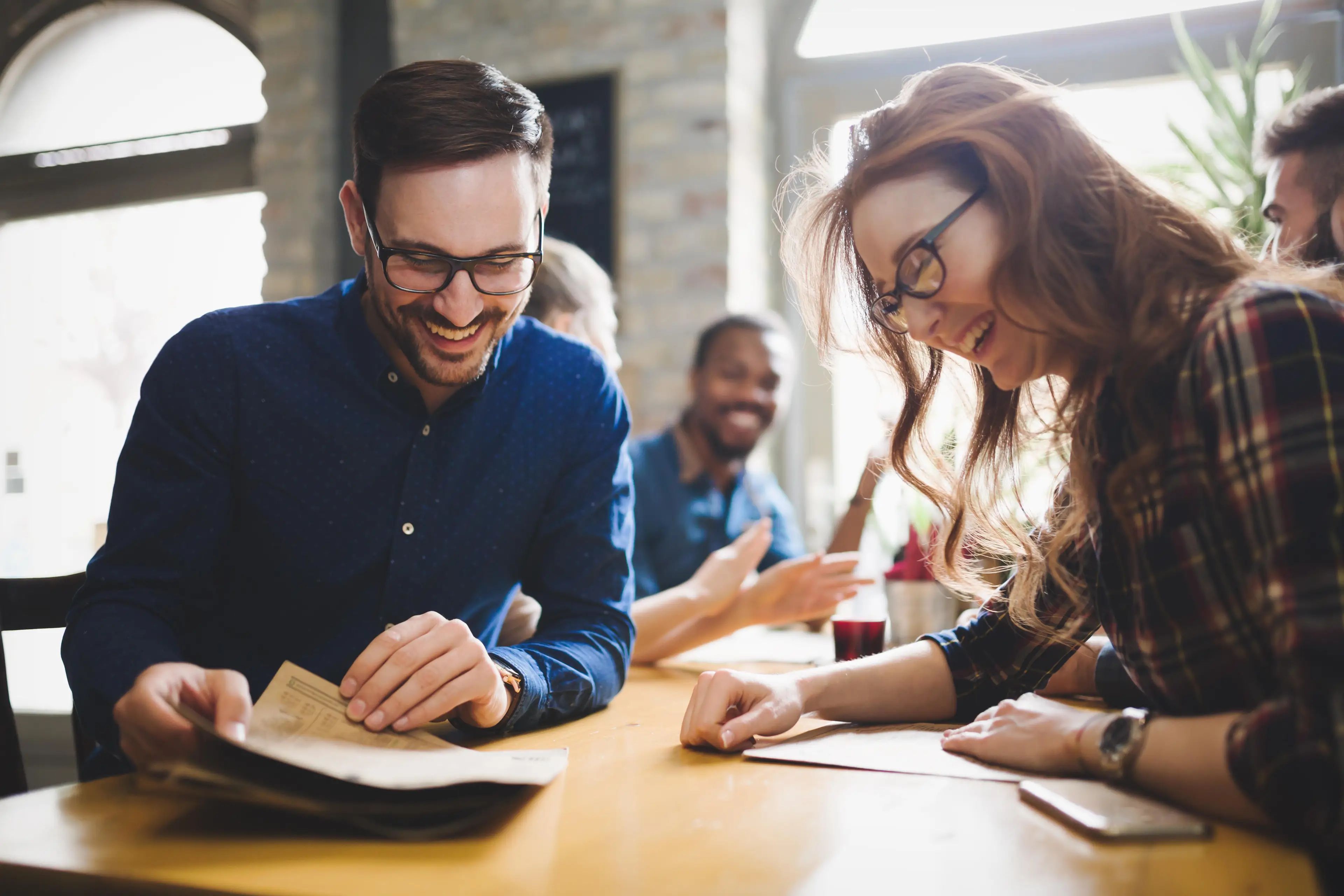 Has this guy brought his CV with him? (stock image)