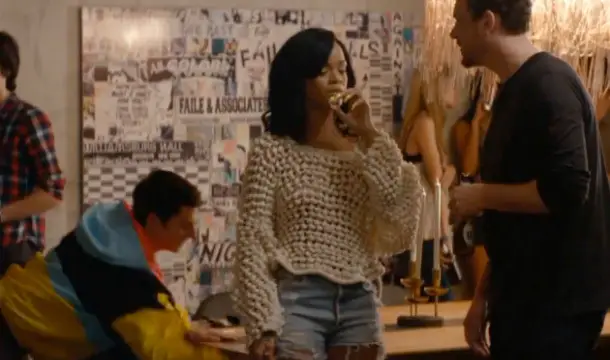 The pair performed both slaps for real (Sony)