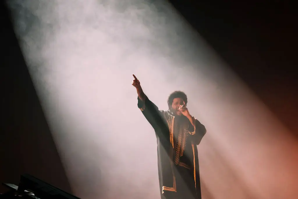 The Weeknd has a new movie out in May (Naomi Rahim/Getty Images for Live Nation)