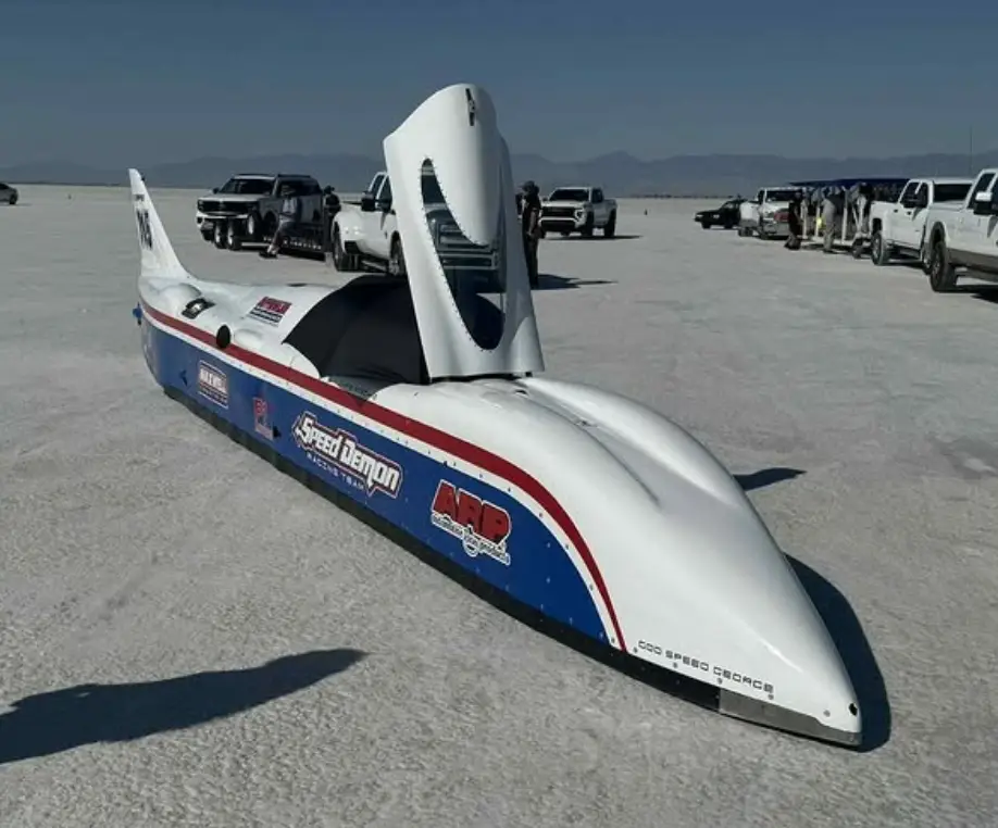 The veteran driver had been racing in the Speed Demon (Instagram/@speeddemonracingteam)