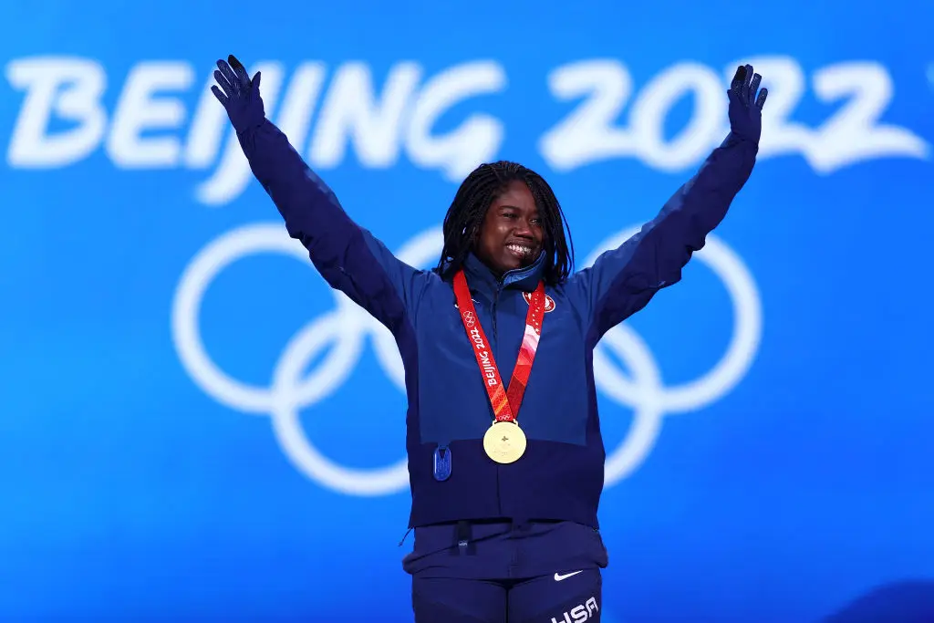 Team USA took nine gold medals home at the 2022 Beijing Olympics (Dean Mouhtaropoulos/Getty Images)