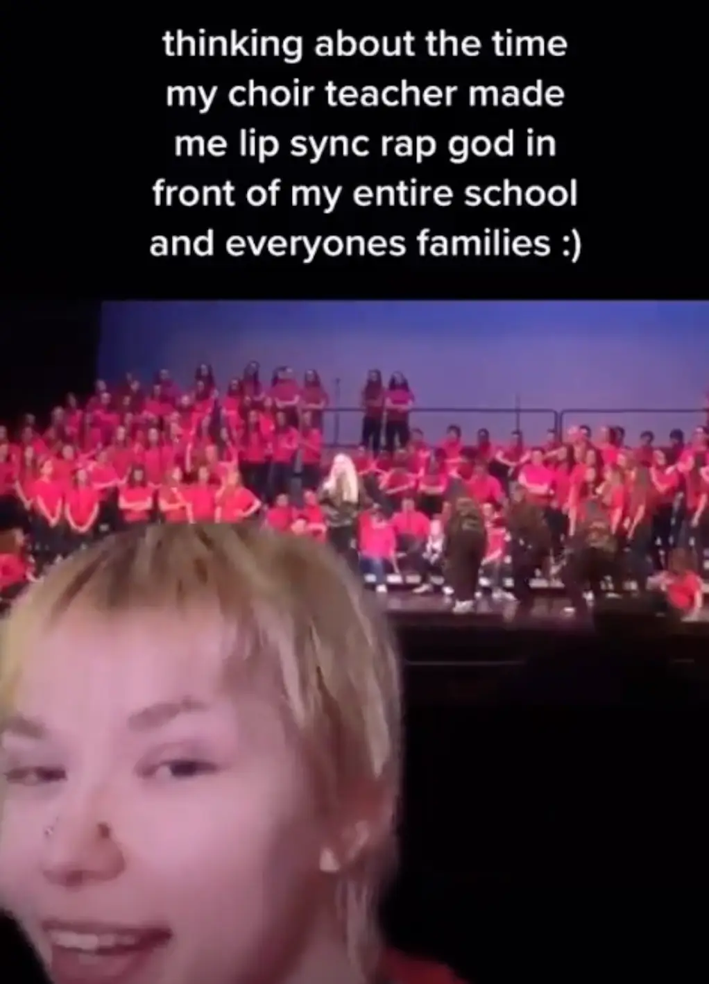 Stevie shared the video on TikTok.
