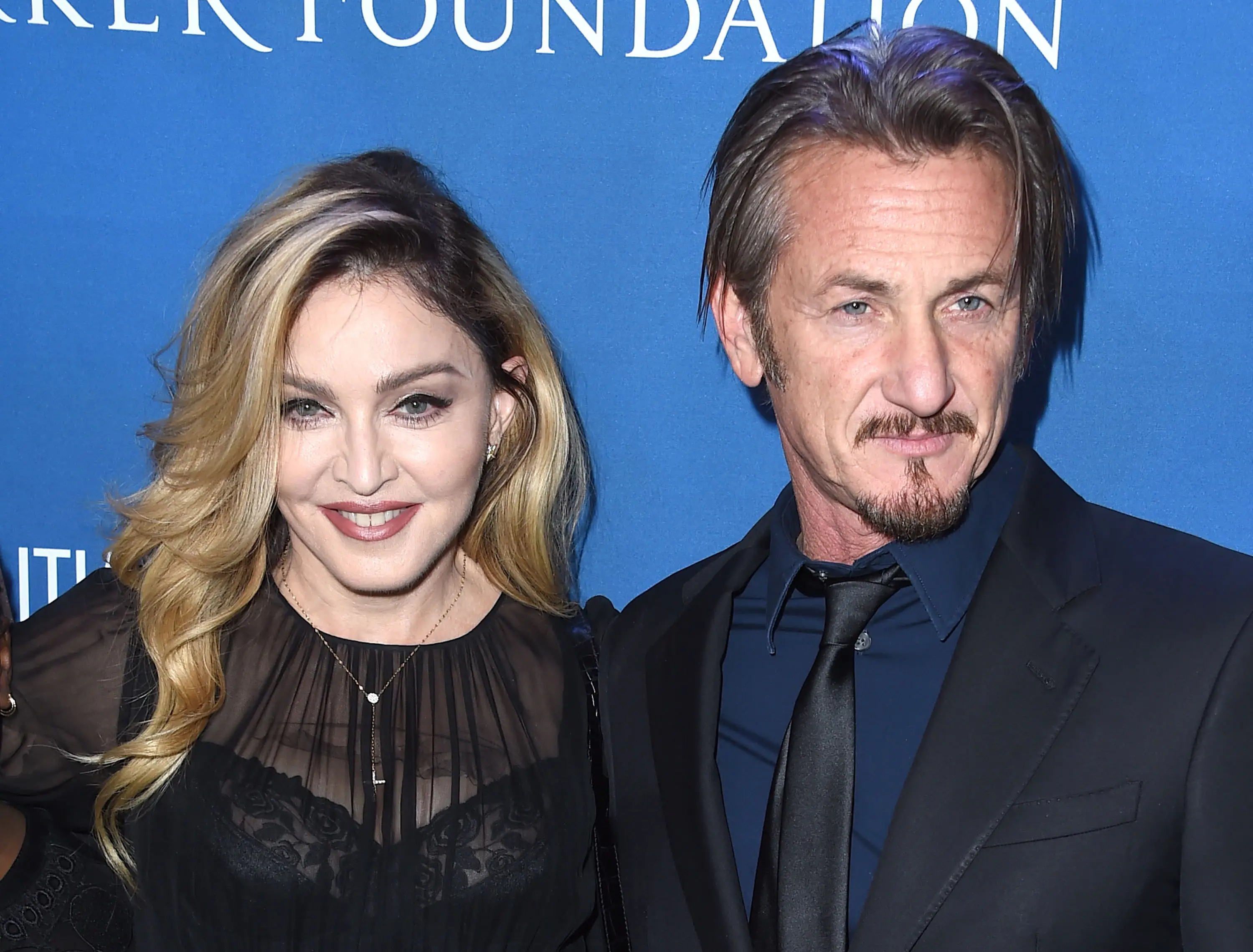 Ex-couple Madonna and Sean Penn pictured together on January 9, 2016 in Beverly Hills, California (Steve Granitz/WireImage)