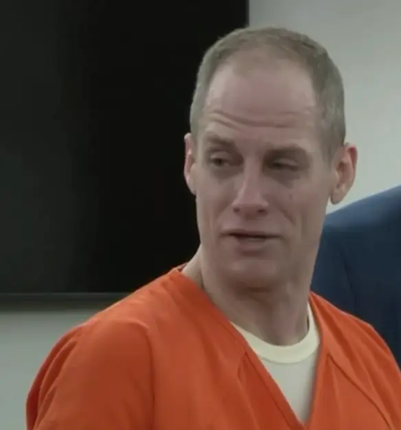 Caleb Flynn continued to protest his innocence at his sentencing (CourtTV)