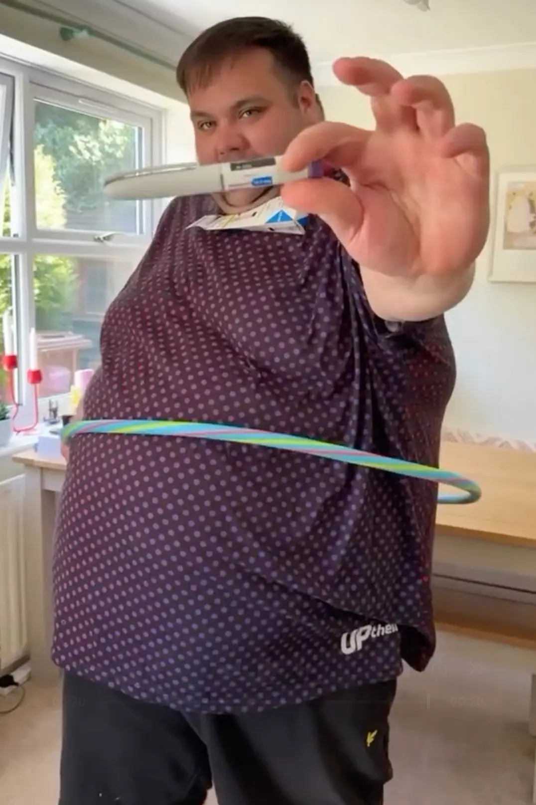 George is now visibly happier and more mobile following his weight loss (SWNS)