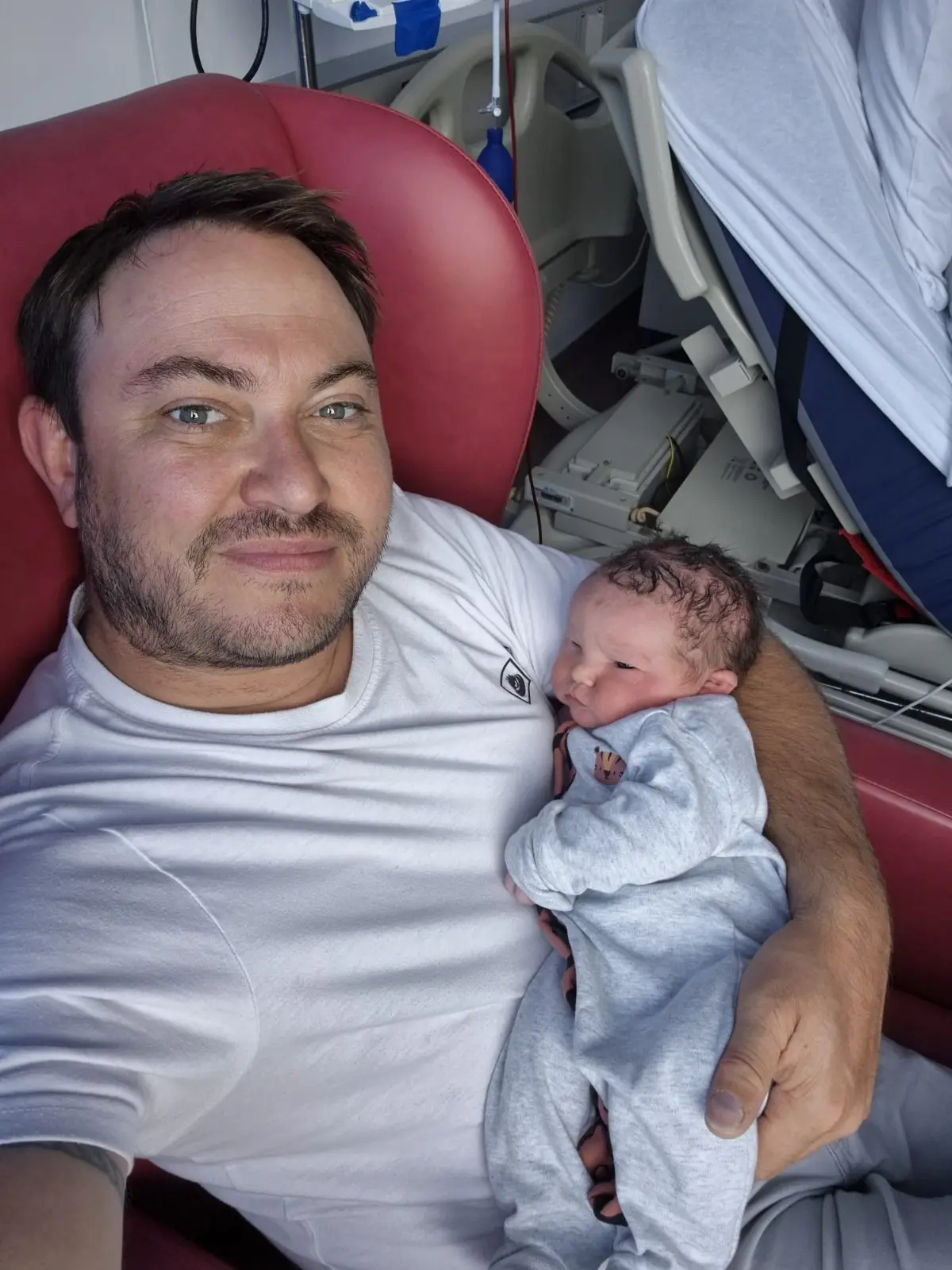 When he came too he had no recollection of his newborn son (PA Real Life)