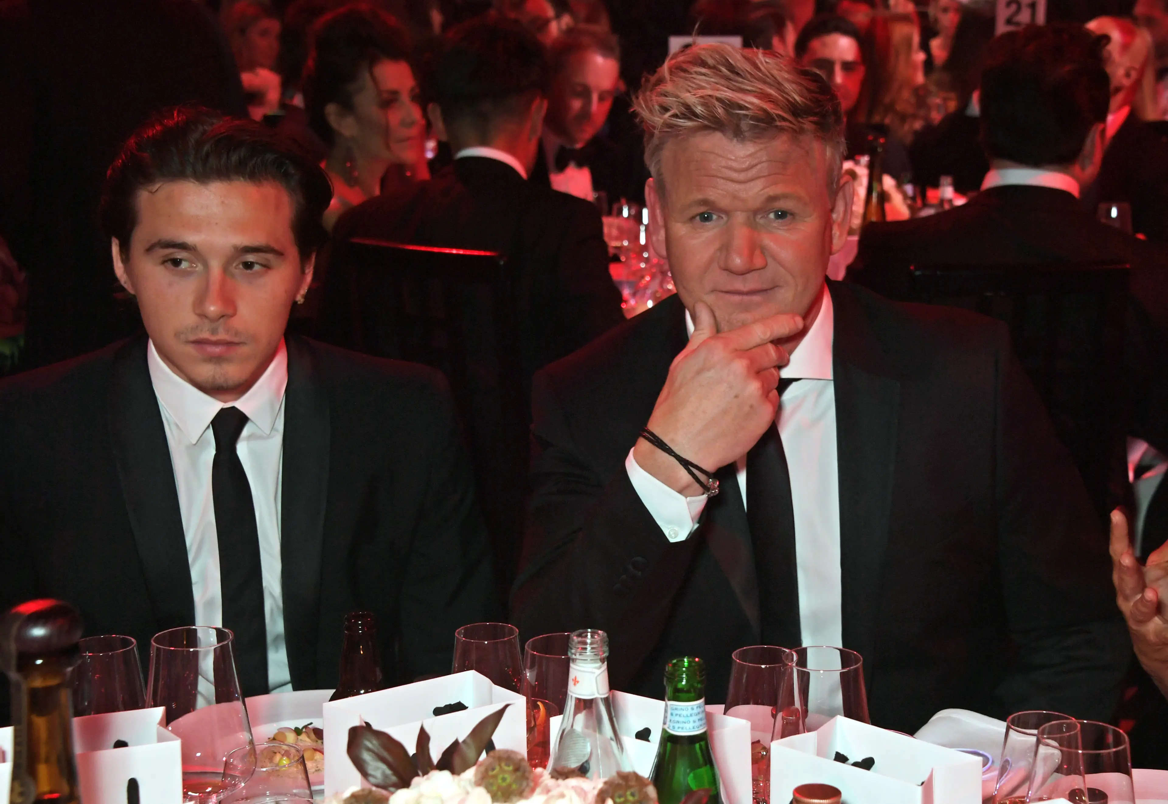 Gordon is a close friend of the Beckhams (David M. Benett/Dave Benett/Getty Images for HUGO BOSS)