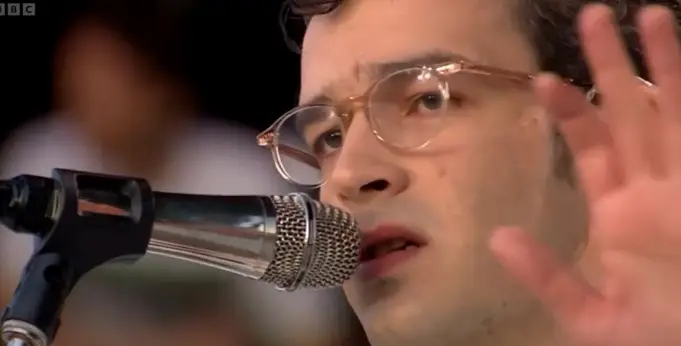 Matty Healy addressed recent controversy surrounding him.