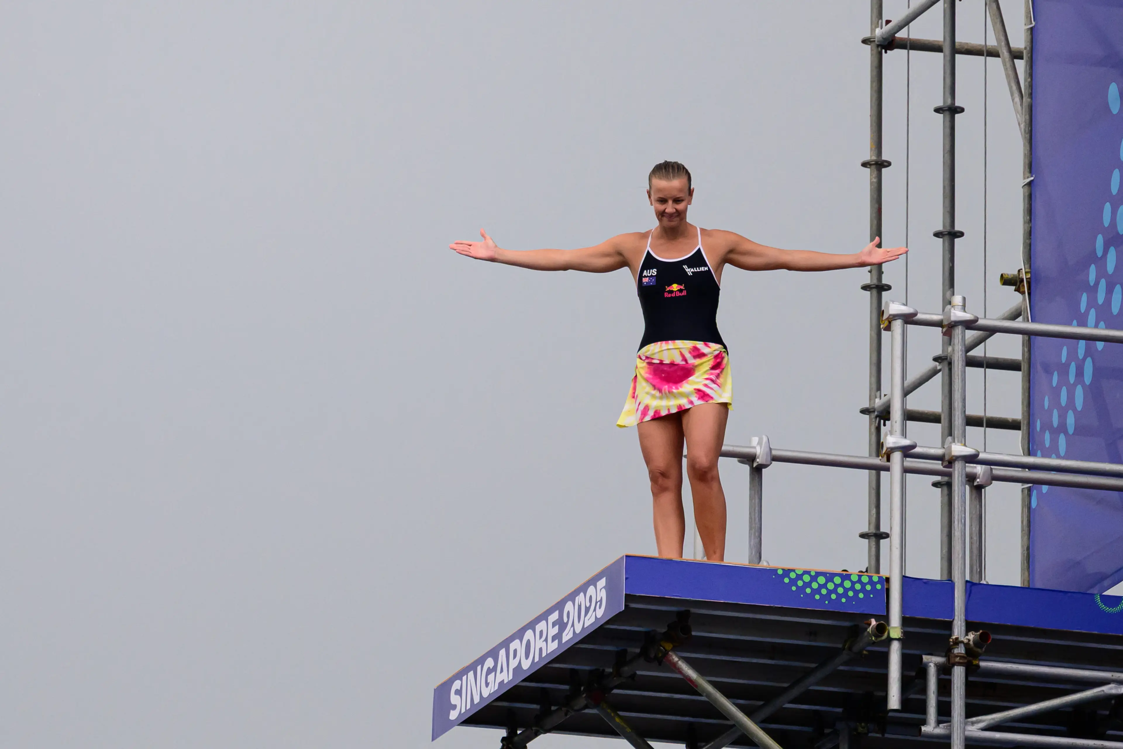 World champion Iffland said she is 'constantly weighing up danger' (Manan VATSYAYANA / AFP via Getty Images)