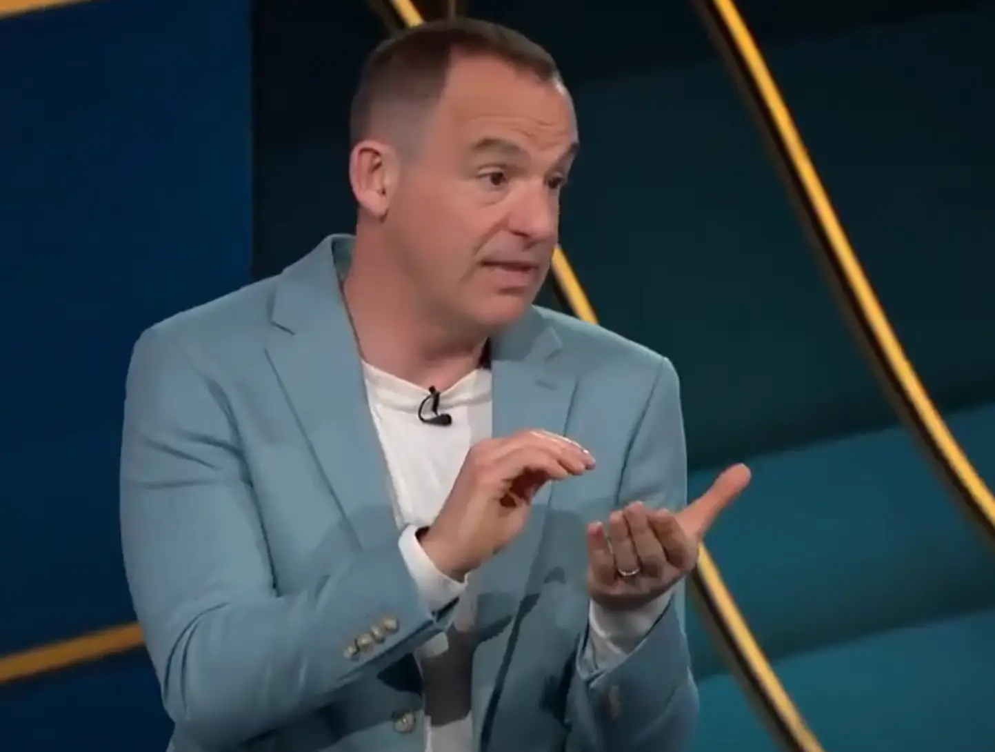 The Money Saving Expert said you shouldn't use the same password for your phone and banking app (ITV)