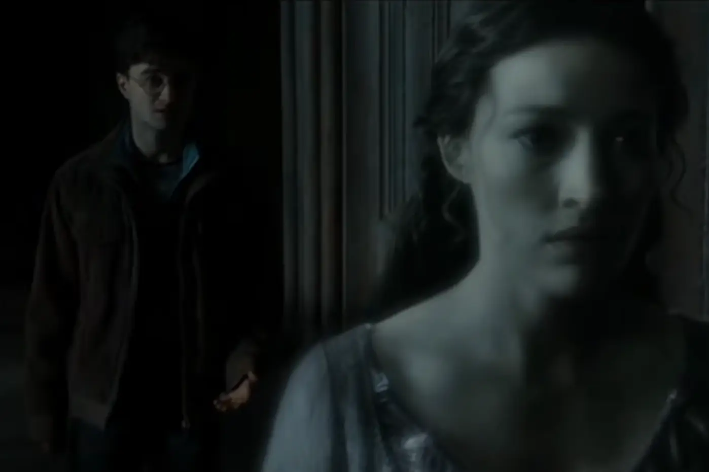 "You know, if the filmmakers hadn't cut something out of the adaptation two movies ago we wouldn't even need to have this conversation." (Warner Bros.)