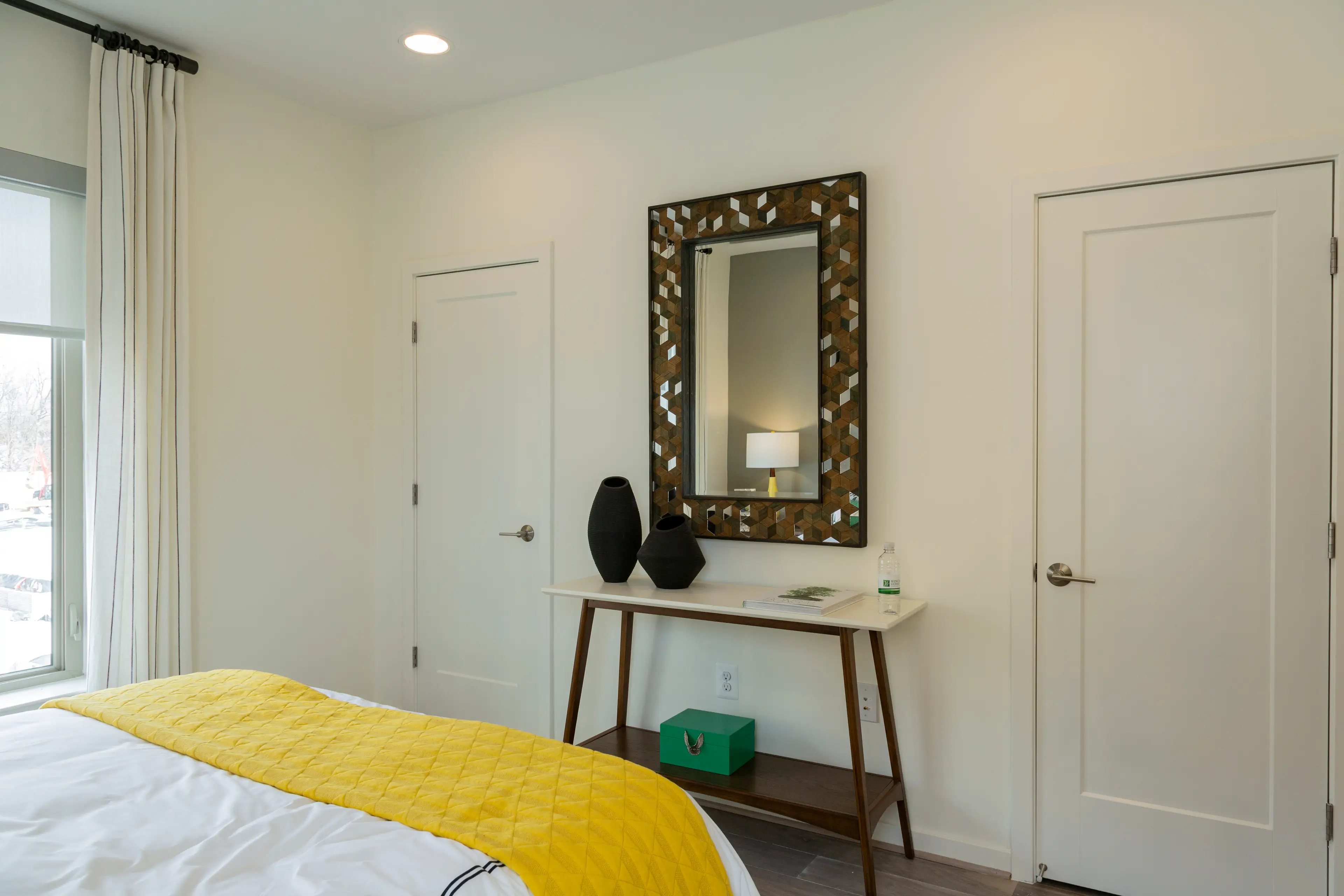 A mirror facing your bed is an absolute no-no (Getty Stock Images)