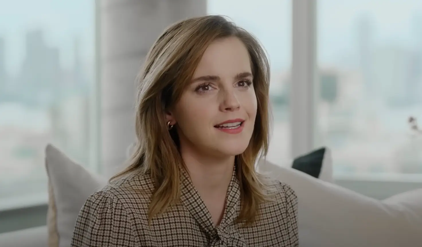 Emma Watson revealed all the unusual stuff she has in her handbag.