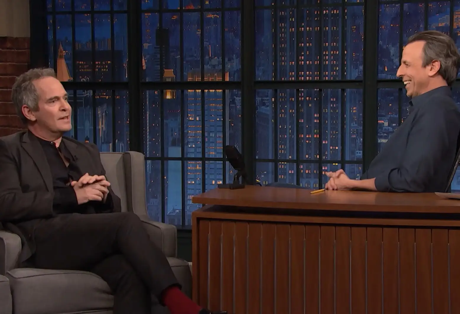 The man on the left is Tom Hollander, not Tom Holland, despite what his accountants might think.