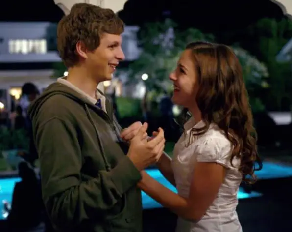 Michael Cera had an unlikely companion on the set of Superbad (Columbia Pictures)