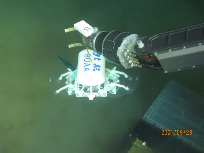 The robot in action (Beahang University)