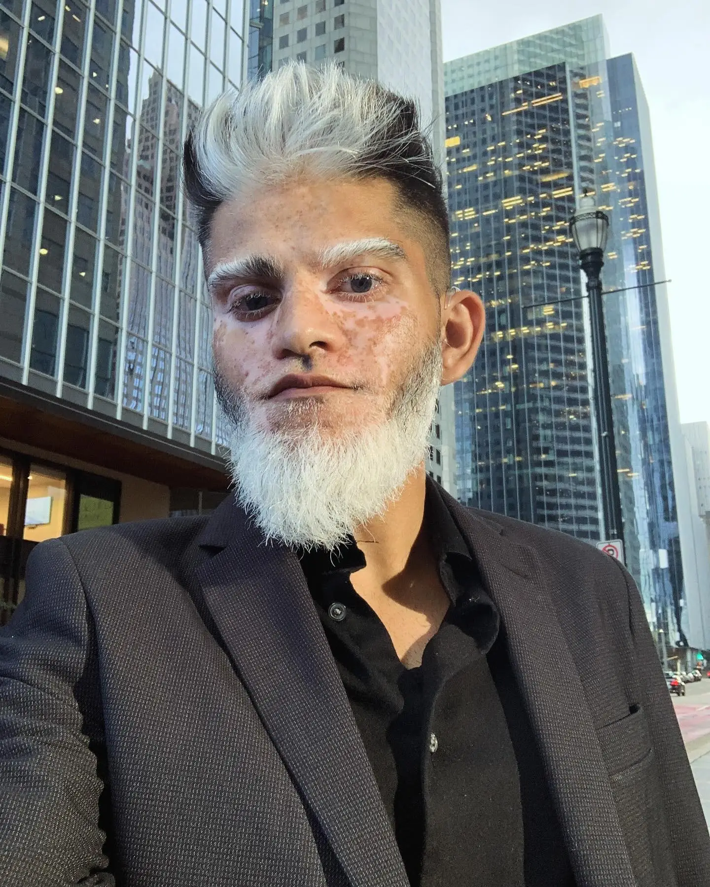 The content creator and model says he hopes to inspire others (FAiZY Legend/Supplied)