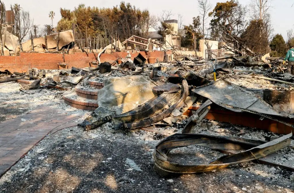 The reported remains of Hopkins' home (MEGA/GC Images)