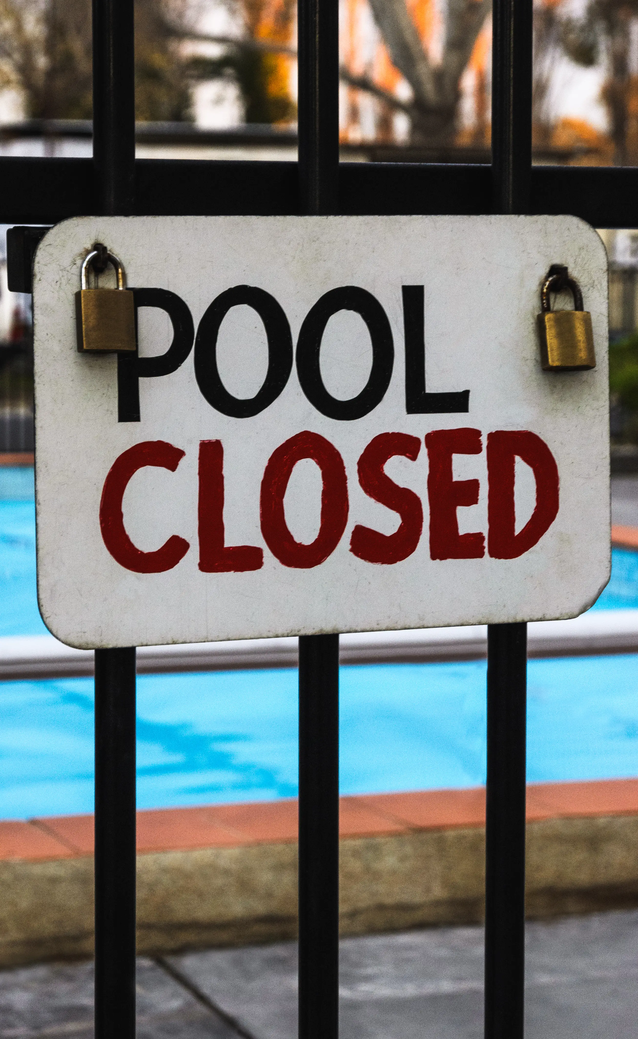 The pool can only be emptied at certain times. (Getty Stock)