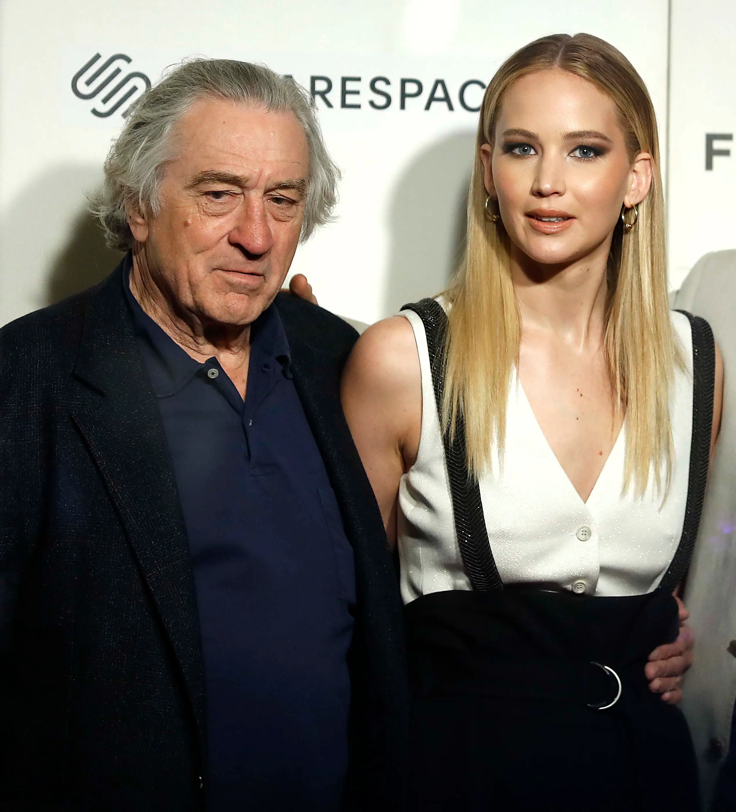 Lawrence was concerned that her pal Robert De Niro wasn’t having fun.