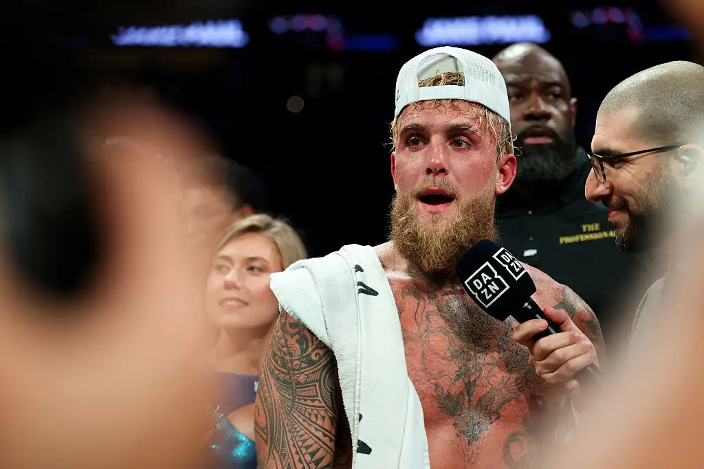 Paul replied to Morgan's claims on social media (Cris Esqueda/Golden Boy/Getty Images)