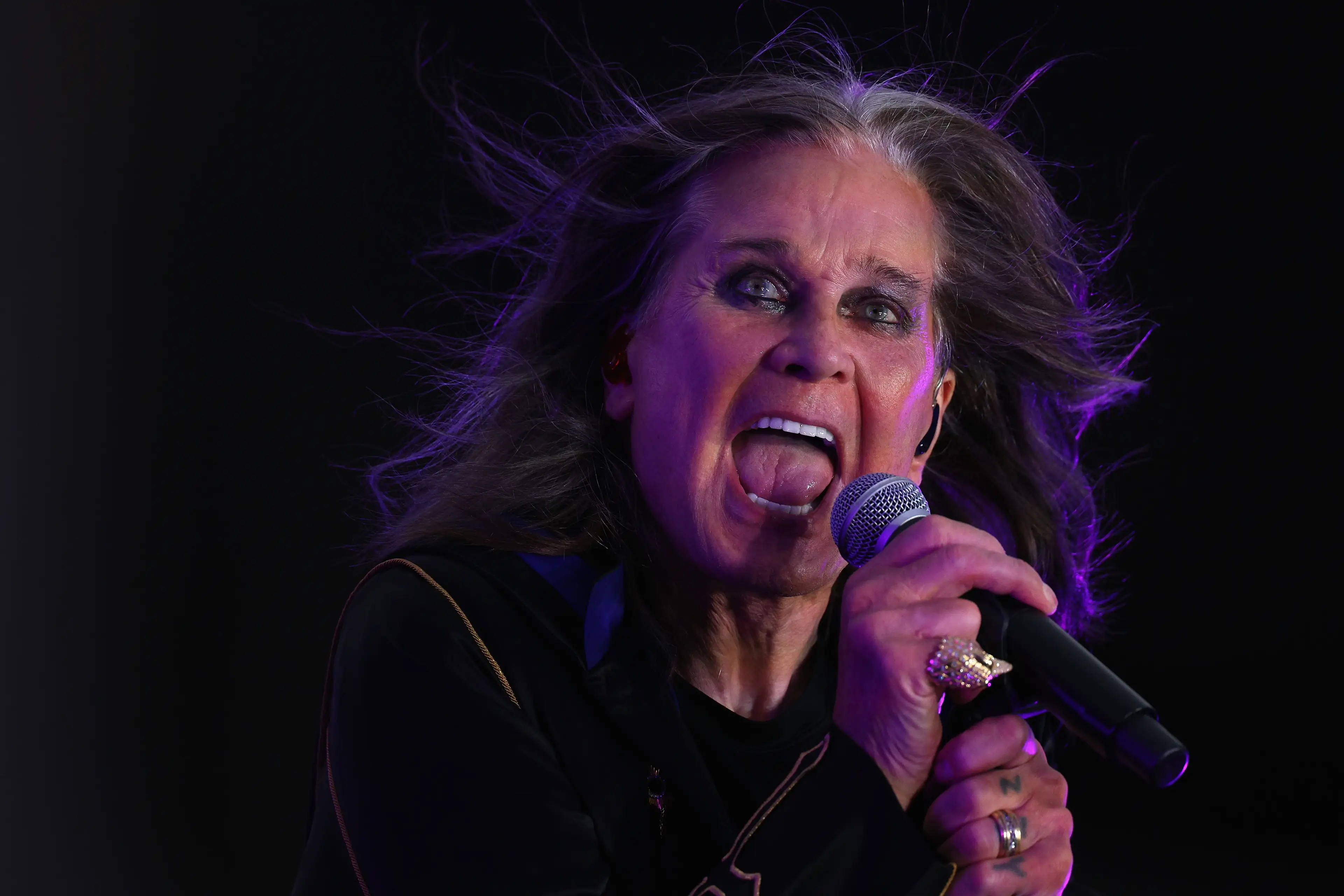 Ozzy Osbourne, pictured in 2022, put on a show to remember before his death (Harry How/Getty Images)