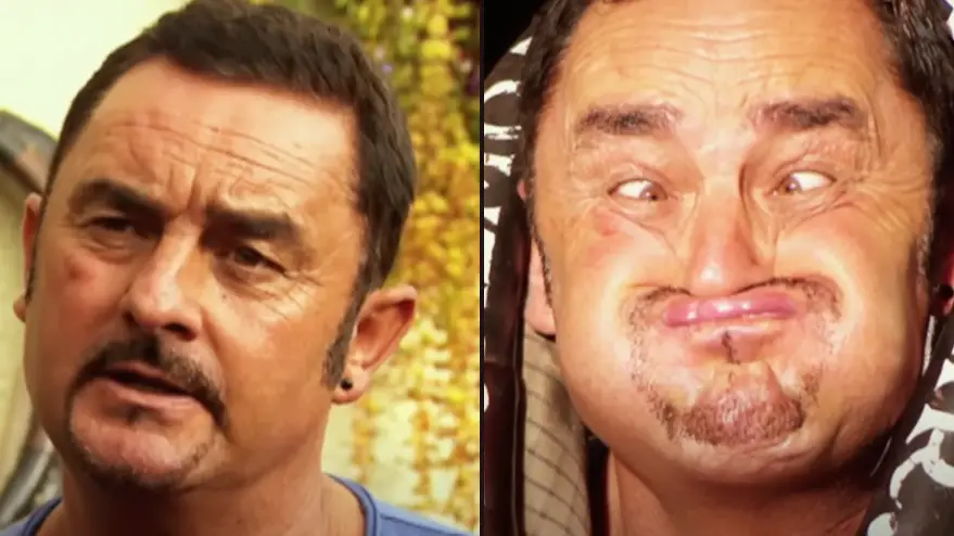 The world's greatest gurner is from the UK and he even gurned in front of the Queen