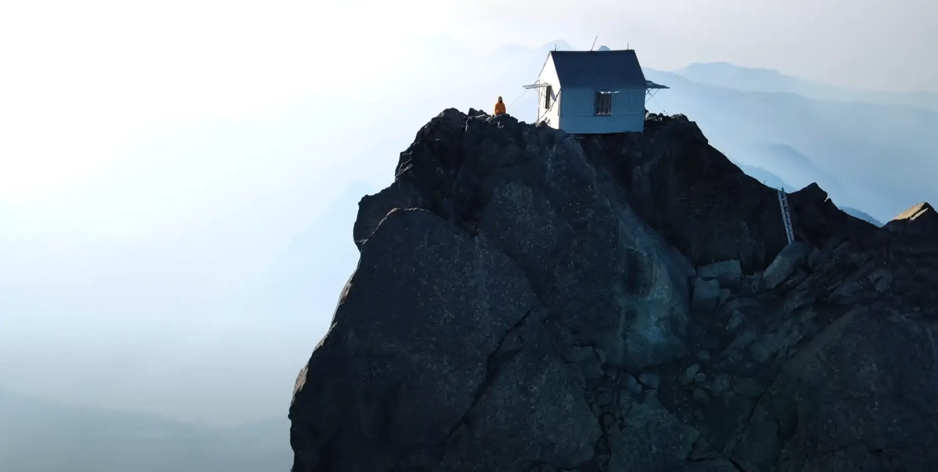 Thomas meditated in front of a stunning sunrise (YouTube/Yes Theory)