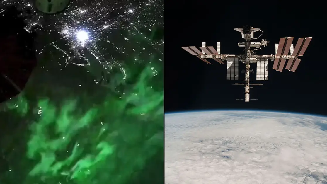 People left with major question after NASA astronaut shares video of Northern Lights from space