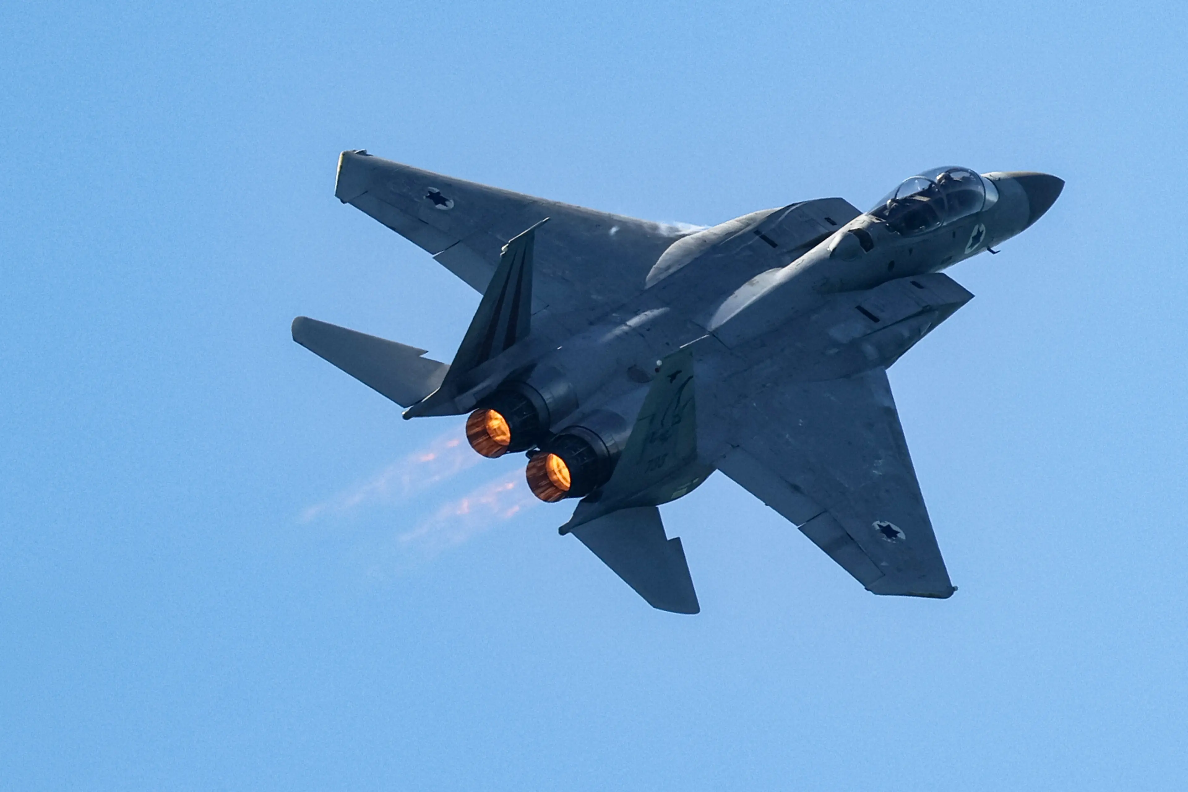 An F-15E fighter was shot down over Iran (JACK GUEZ/AFP via Getty Images)