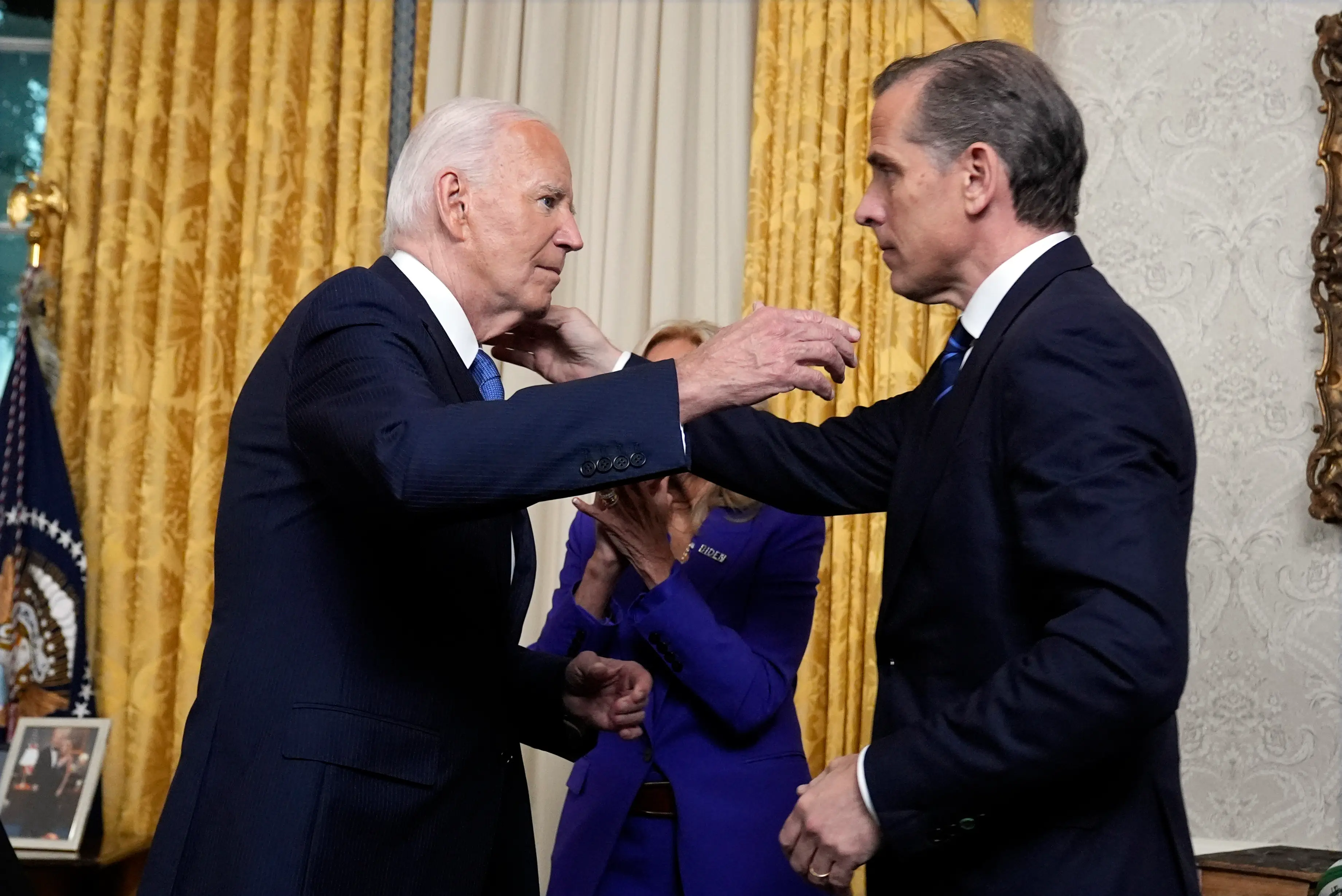 Biden is not going to be president again and leaves the job next month with Donald Trump set to take his place. (EVAN VUCCI/POOL/AFP via Getty Images)