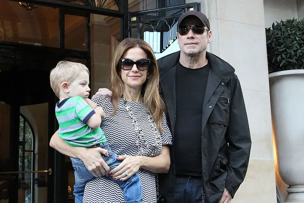 The claim alleges that Keough's eggs were used to create Travolta and Preston's son Benjamin, now 15 (Marc Piasecki/FilmMagic)