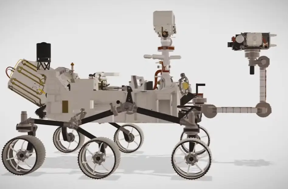 It can map out its surroundings (NASA)