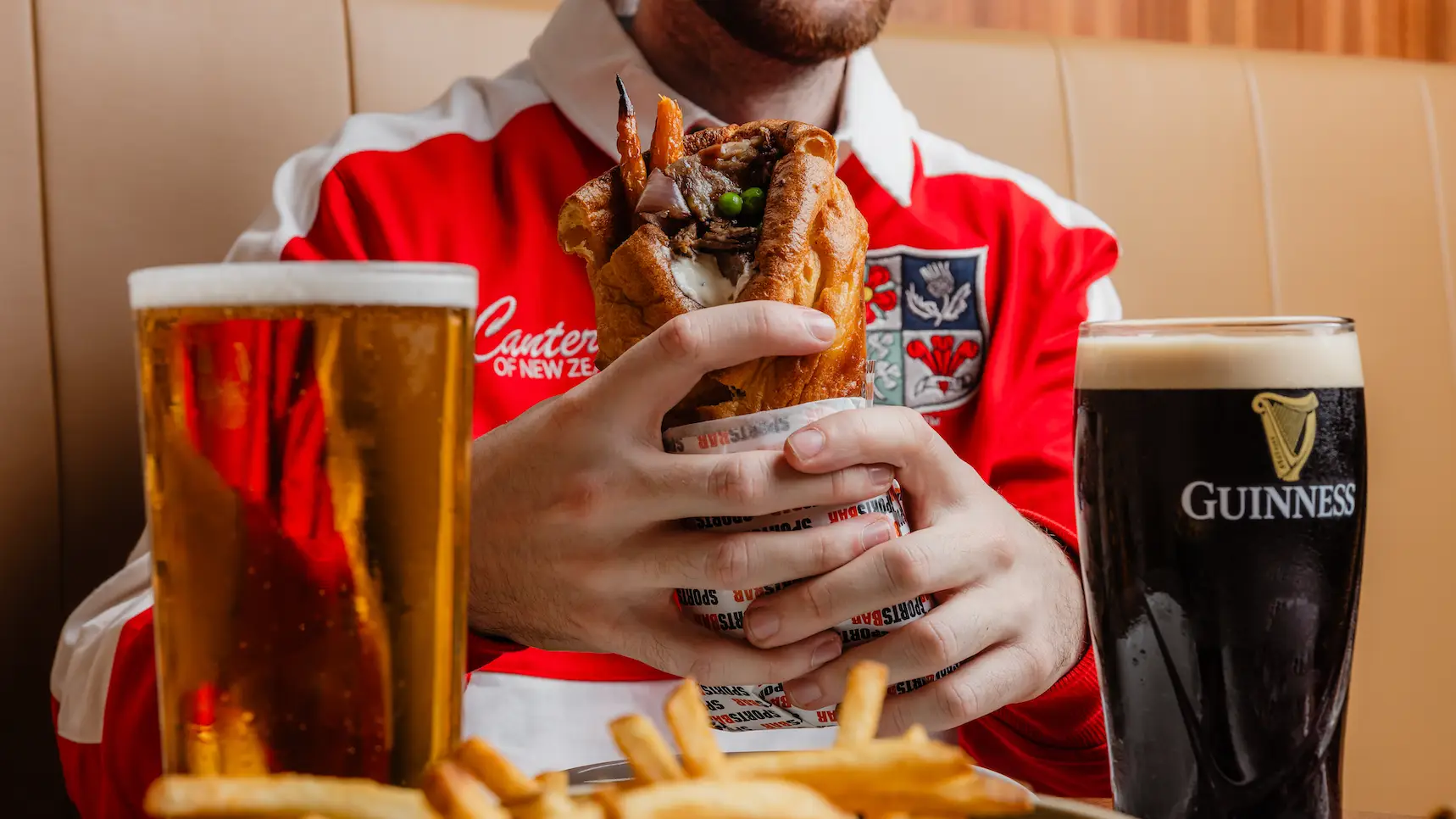 Huge screens, Guinness merch and Yorkshire burritos — Sports Bar locks in British & Irish Lions Tour viewing line-up