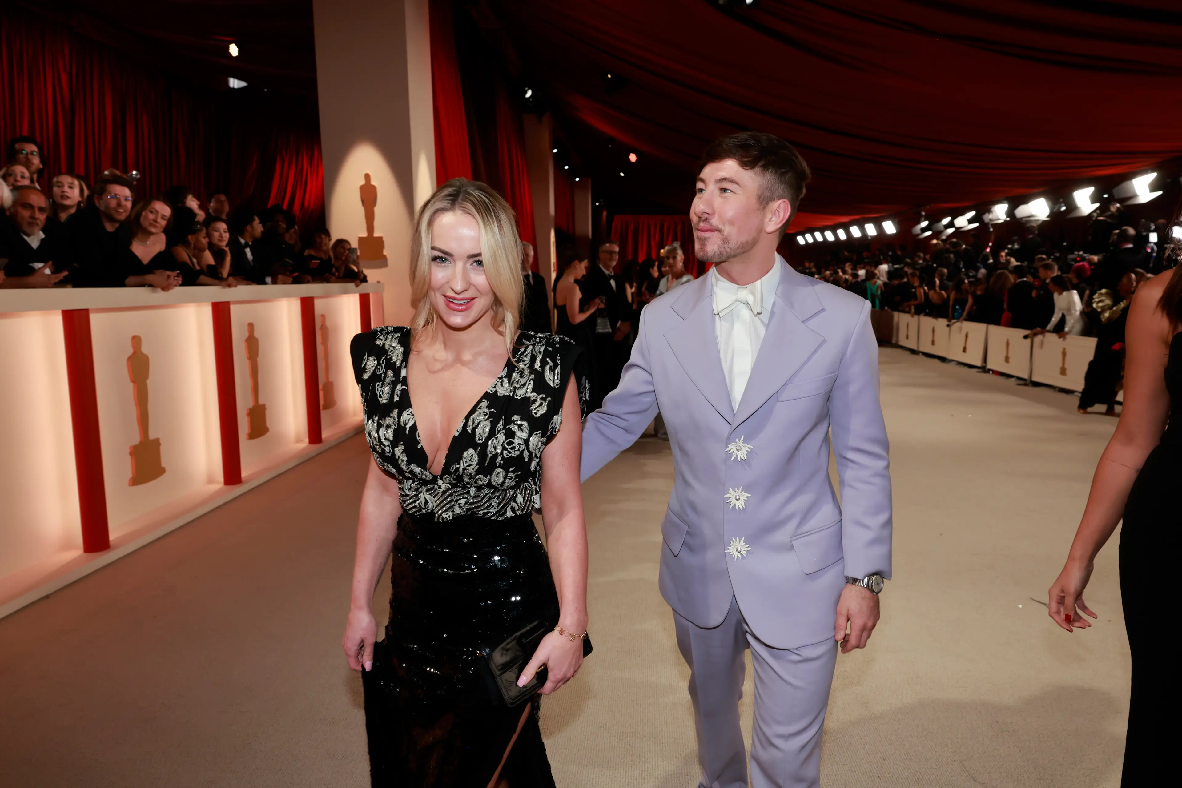 Alyson Sandro and Barry Keoghan pictured in 2023 when they were together (Emma McIntyre)