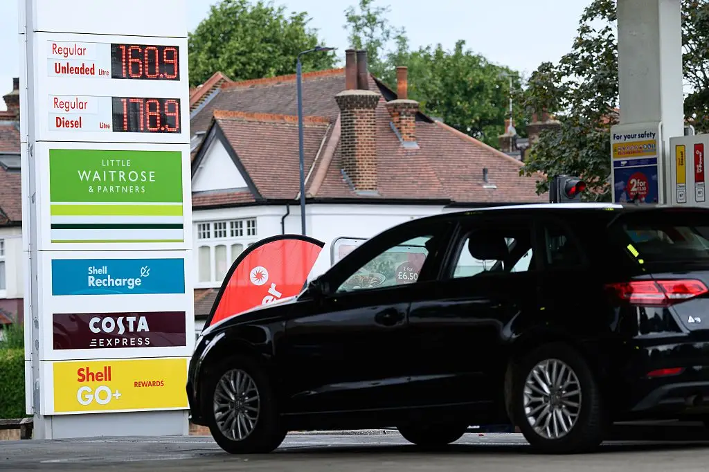 Petrol now costs 160p per litre on average (Photo by Leon Neal/Getty Images)