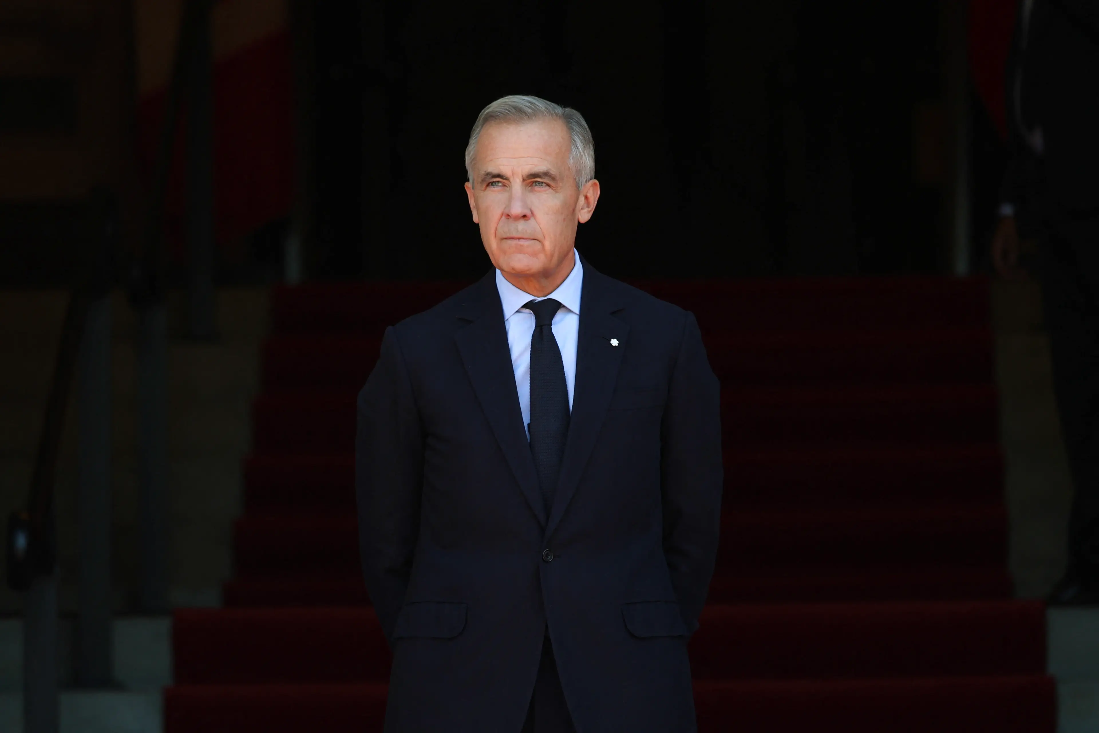 Carney announced his country have been preparing for the possibility of conflict (Dave Chan/AFP via Getty Images)