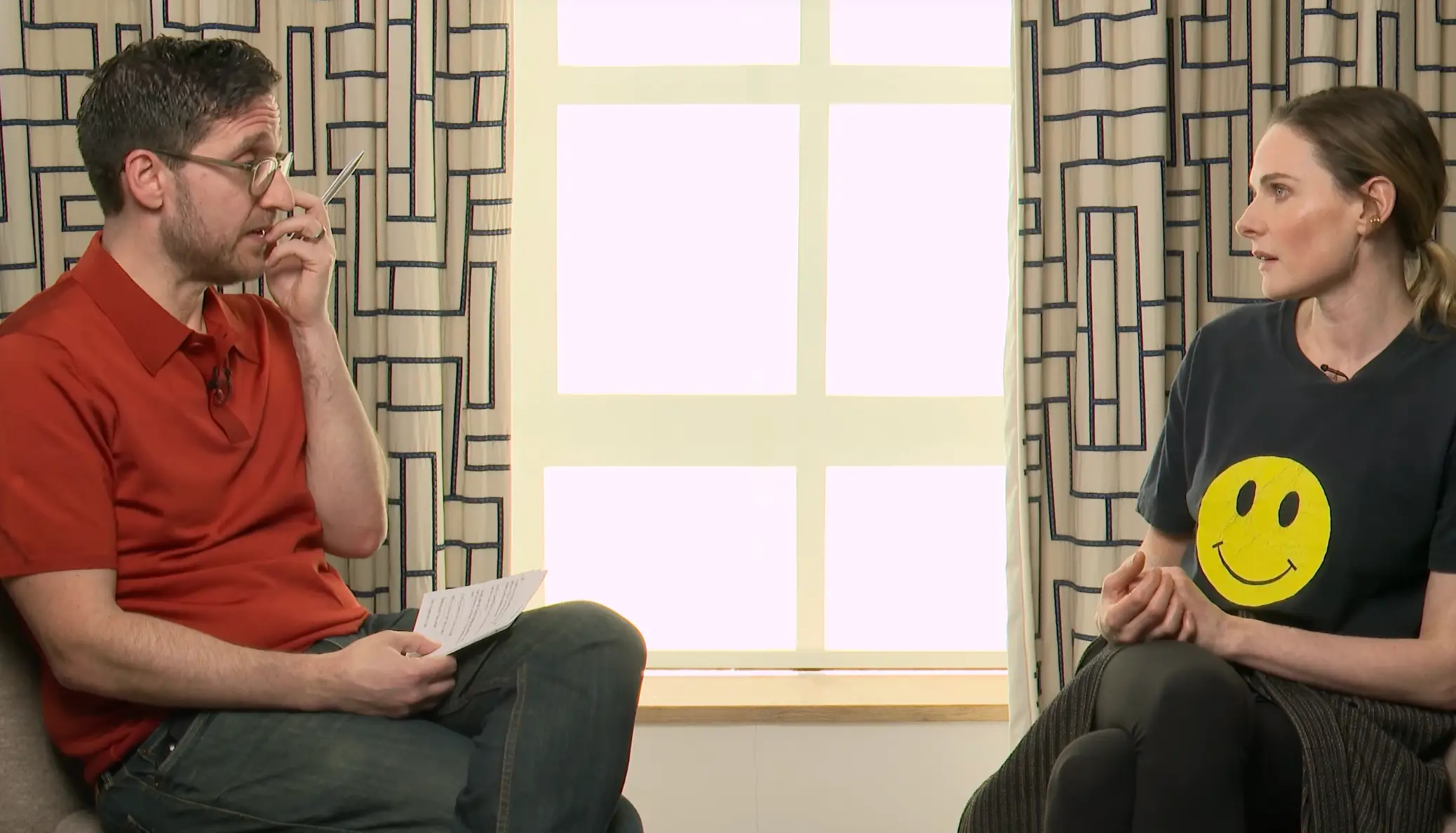 Rebecca Ferguson spoke out in a new podcsat interview (YouTube/Happy Sad Confused)