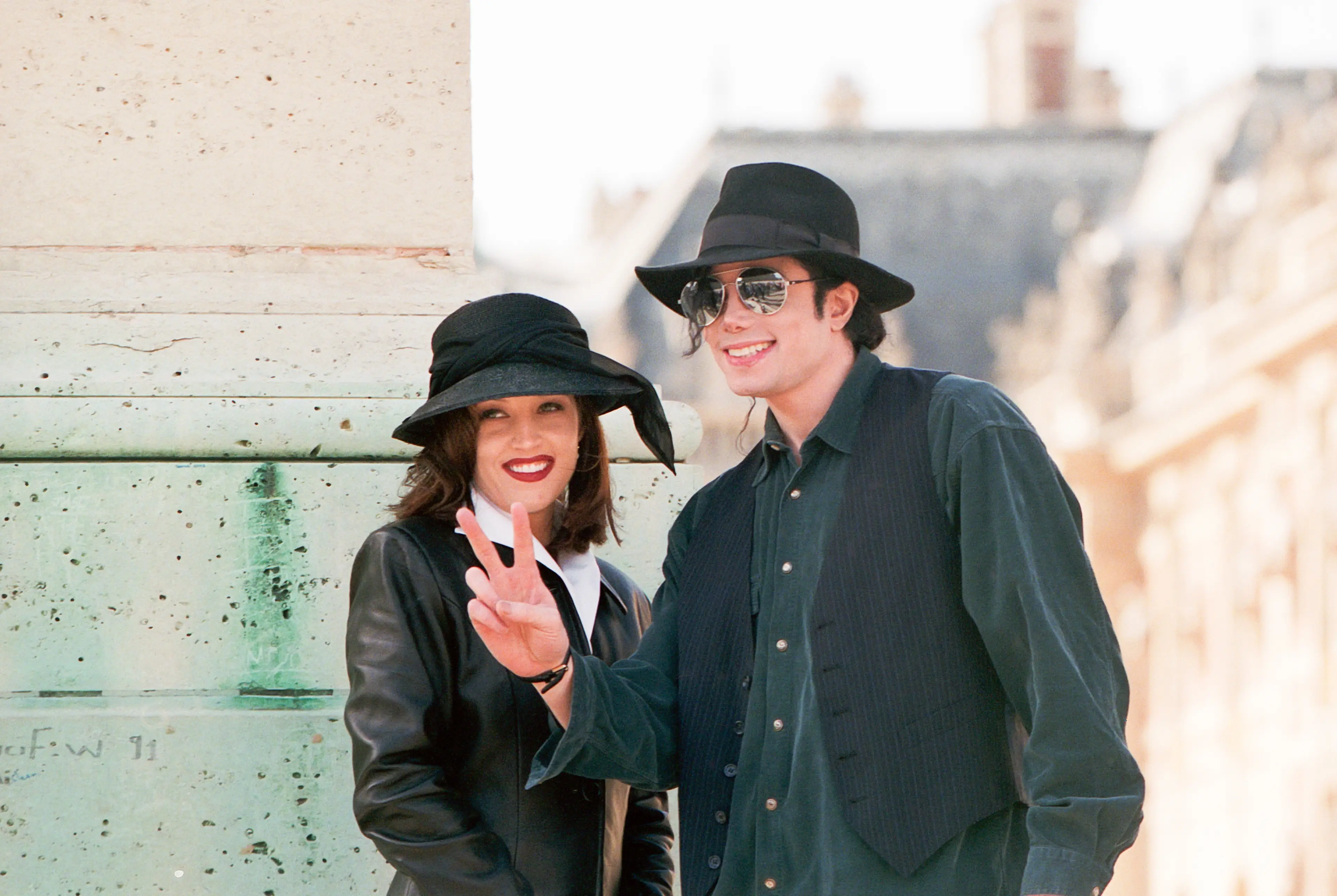 Lisa Marie Presley and Michael Jackson were married for two years. (Stephane Cardinale/Sygma via Getty Images)