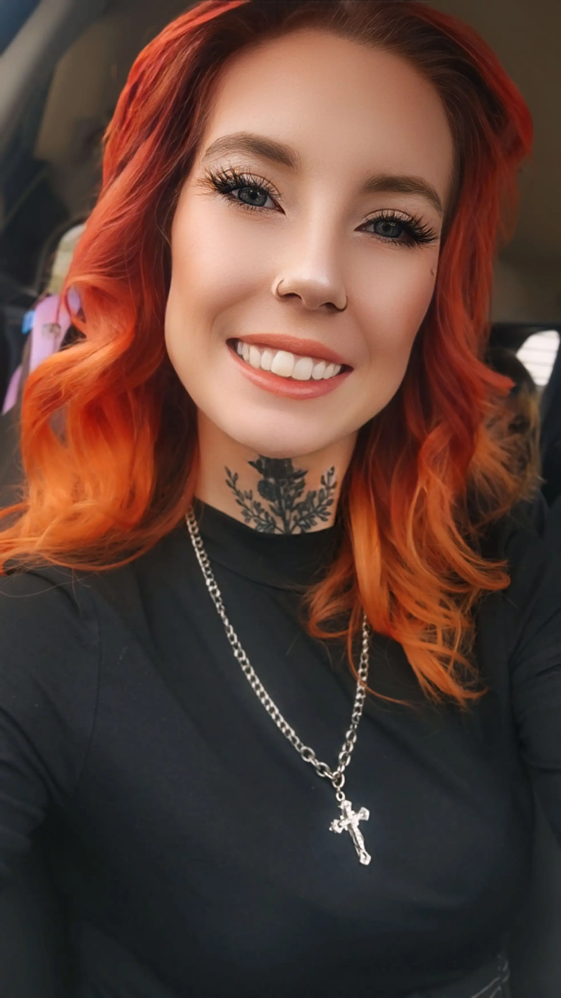 Suzanne Manus, 32, said her vape blew up in her car while driving on the freeway (Kennedy News and Media)