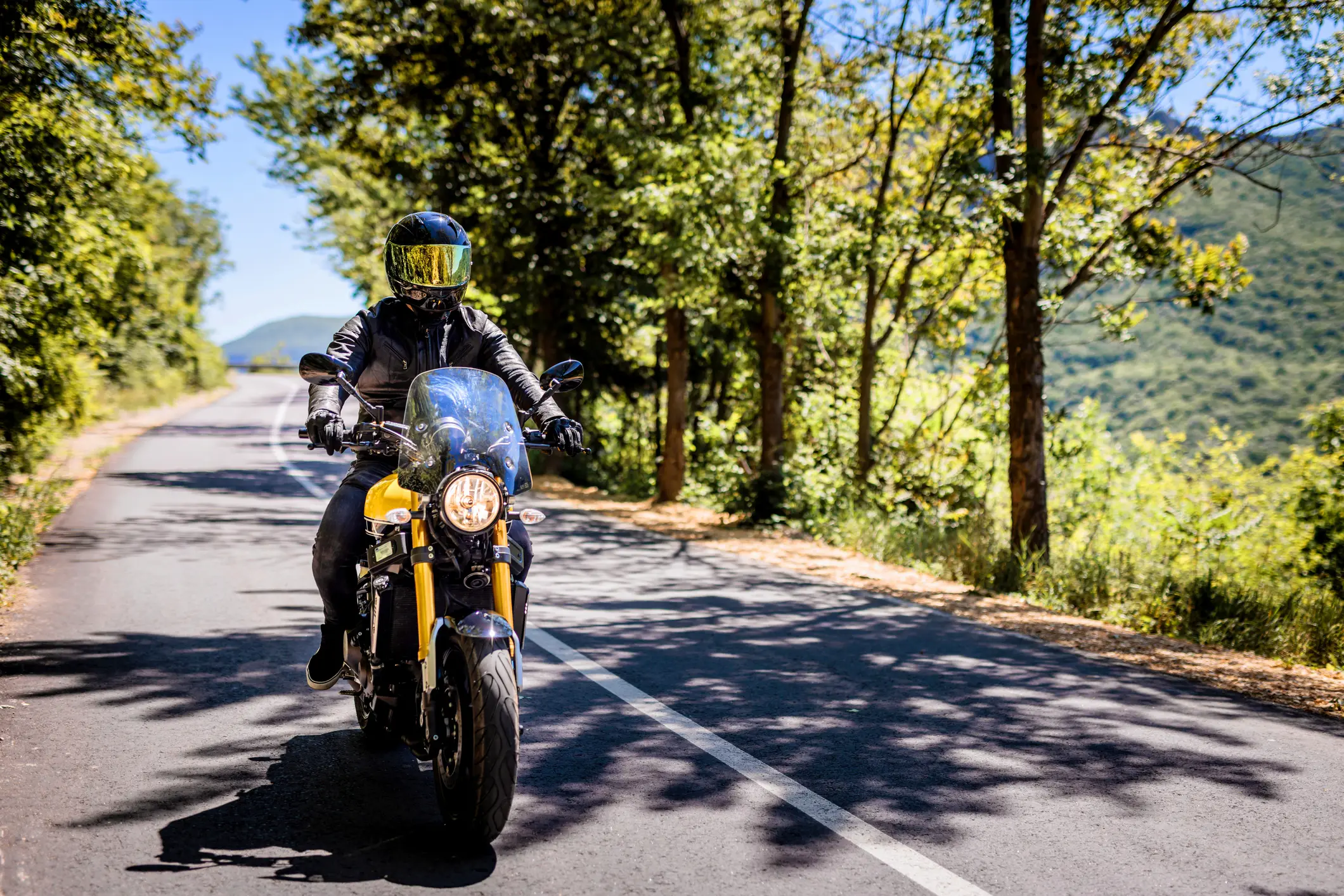 Motorbikes are a big no-no, according to the mortician (Getty Stock Images)