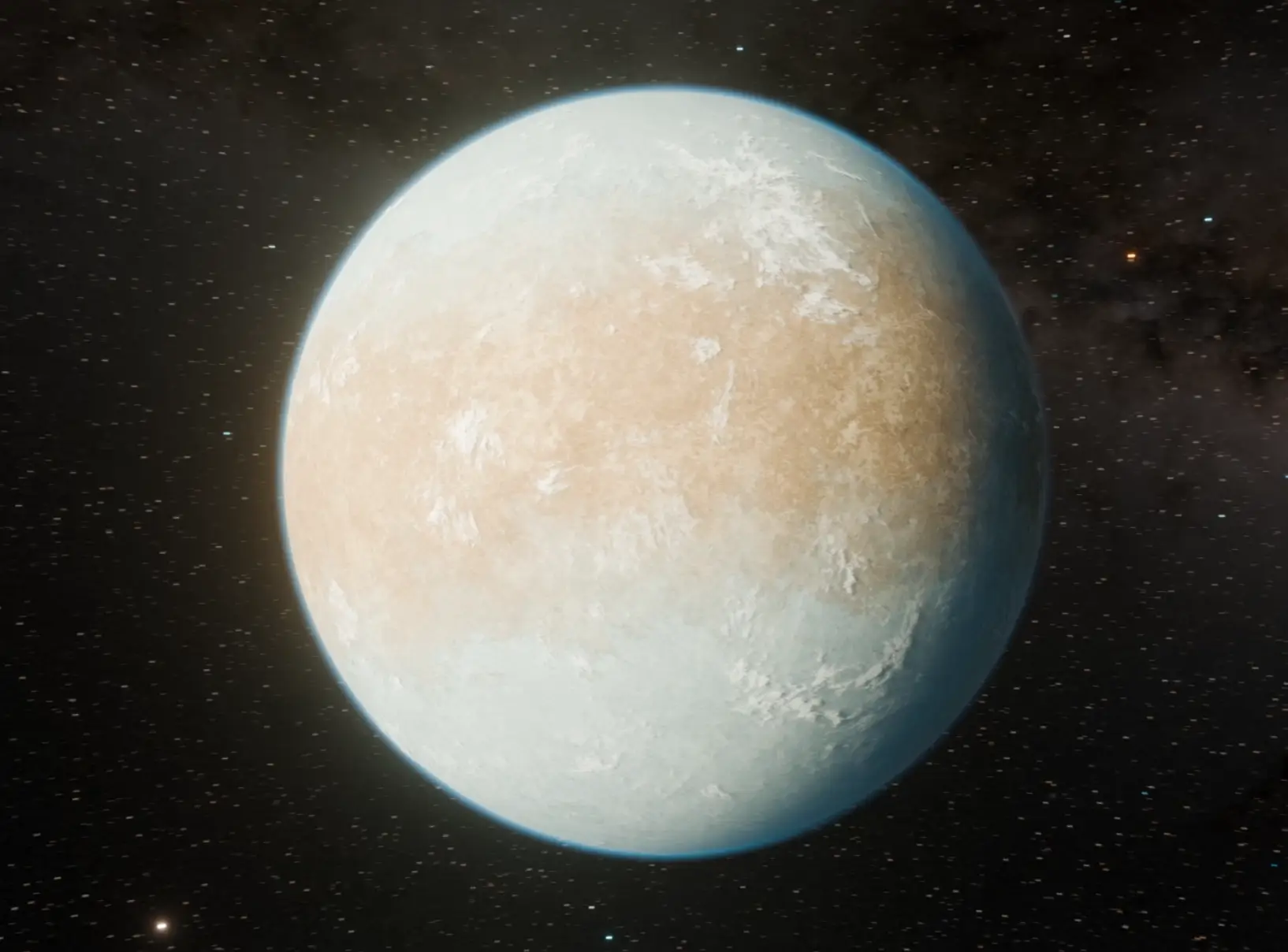 An artist's impression of what this planet could look like (NASA/JPL-Caltech/Keith Miller)