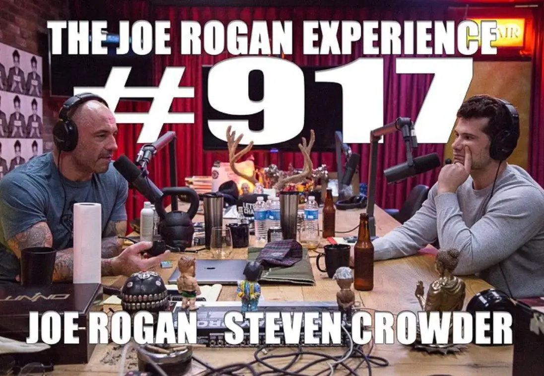Crowder had already been on the podcast before in 2015 (The Joe Rogan Experience)