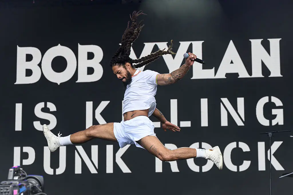 Police are looking into Bob Vylan's performance (Leon Neal/Getty Images)